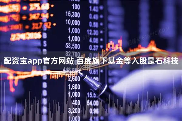 配资宝app官方网站 百度旗下基金等入股是石科技